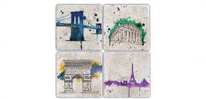 Places Stone Coasters